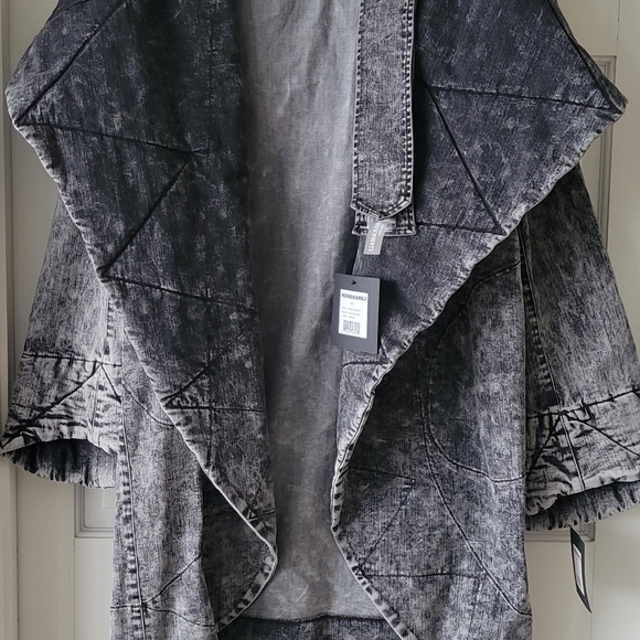 NORMA KAMALI Oversize Shawl Collar Coat - Picture 3 of 4